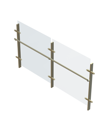 강화유리 안전난간